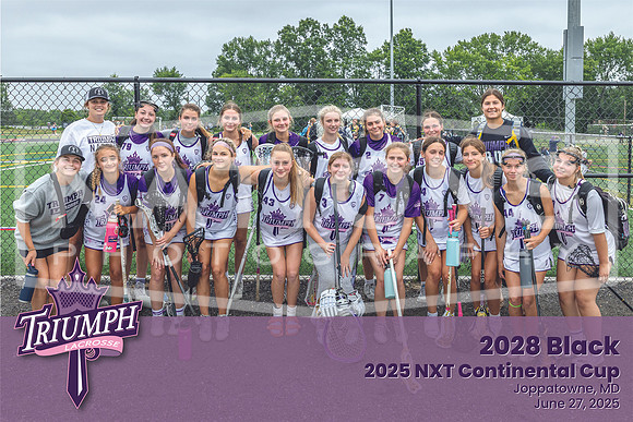 20250627_!Triumph Lacrosse_2028 Black_Continental Cup_Team Photo_with graphic